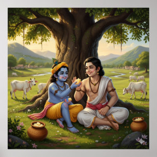 Poster Bravo Bala Krishna avec Balarama