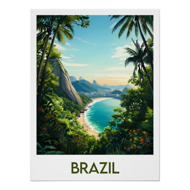 Poster Brazil (Vorderseite)