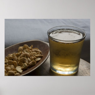 Poster Brazil. A Glass of refreshing Guarana Energy