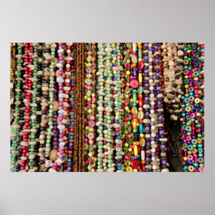 Poster Brazil, Amazon, Manaus. Typical Brazilian