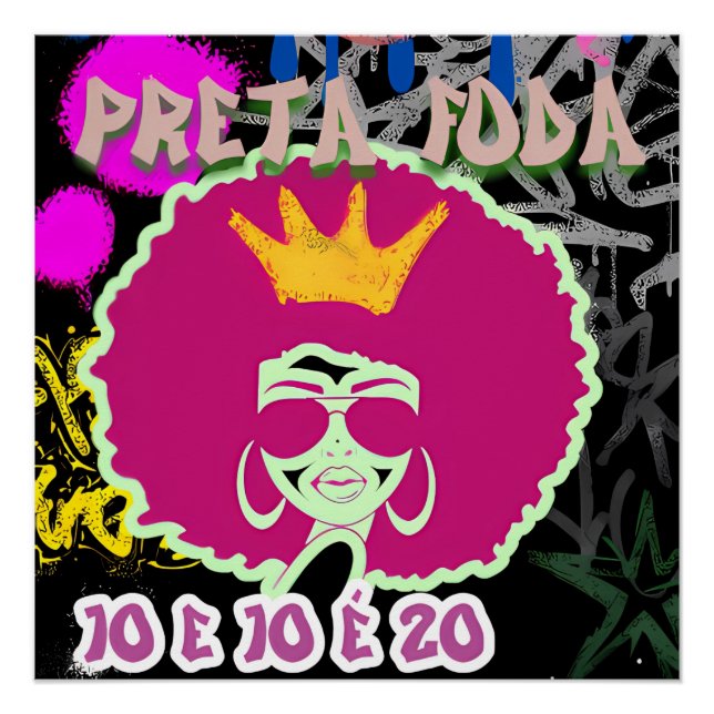 Poster Brazil Ghetto (Devant)