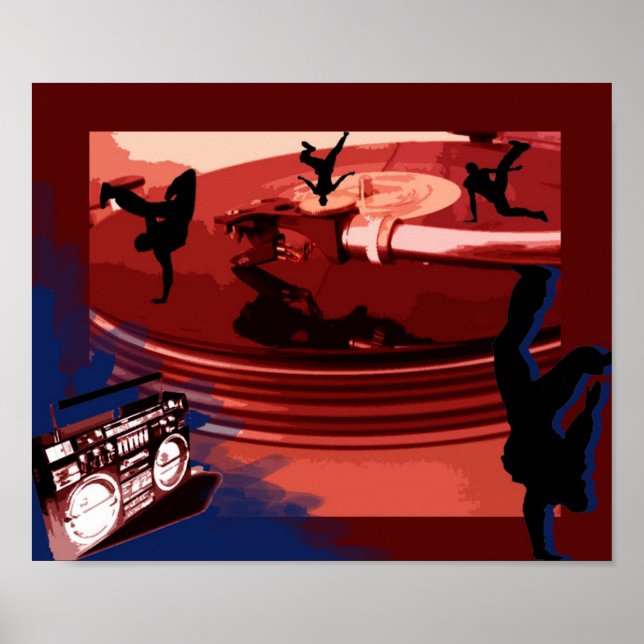 Poster Breakdance (Devant)