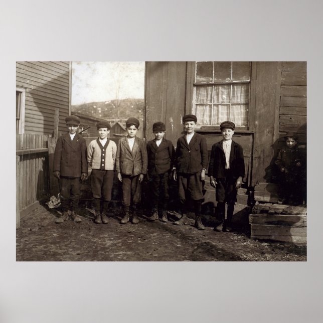 Poster Breaker Boys - Pittston Pennsylvania (Devant)