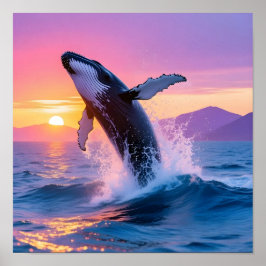 Poster Breathe Wild, Leap Free, Touch Sky