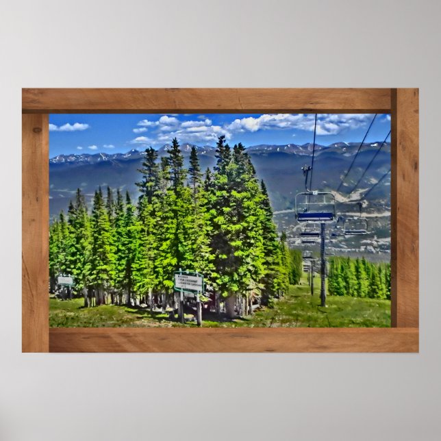 Poster Breckenridge Colorado (Devant)