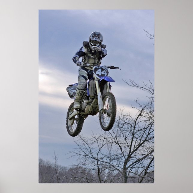 Poster Brennan Wycoff - Foule bleue - Iowa (Devant)