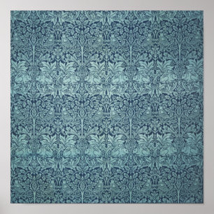 Poster Brer Rabbit par William Morris, Motif textile