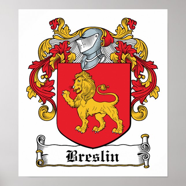 Poster Breslin Family Crest (Devant)
