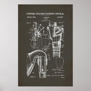 Poster Brevet américain - Bagpipes