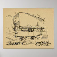 Brevet d'art de 1919 de l'avion volant
