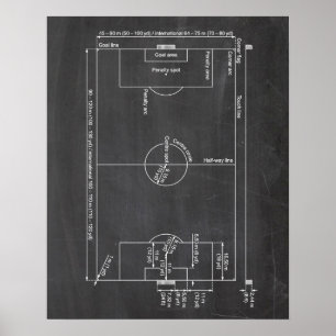 Poster Brevet d'art du football