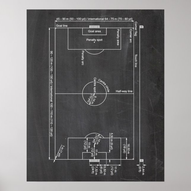 Poster Brevet d'art du football (Devant)