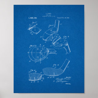 Poster Brevet de club de golf - Plan directeur