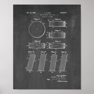 Poster Brevet officiel du galet 1942-1960 de NHL -