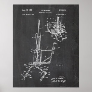 Poster Brevet Ski