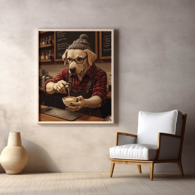 Poster Brewmaster Lab À Red Flannel (Créateur téléchargé)