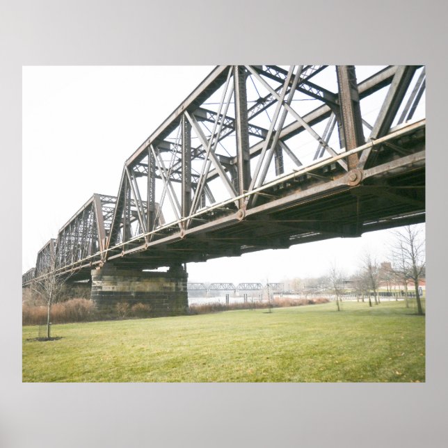 Poster Bridge Over Scioto River (Devant)