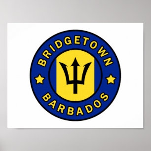 Poster Bridgetown Barbade