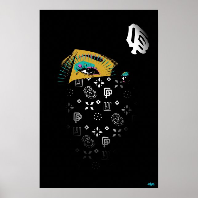 Poster "Bright Eyes" (Vorne)