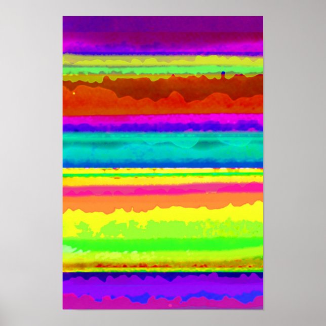 Poster Bright Stripe (Devant)