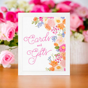 Poster Bright Summer chic fleur sauvage fleuri signe nupt
