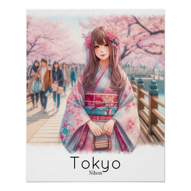 Póster brillante Tokyo Poster (Vorderseite)