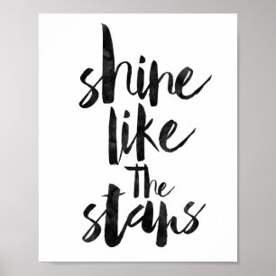 Poster Brillez comme les étoiles