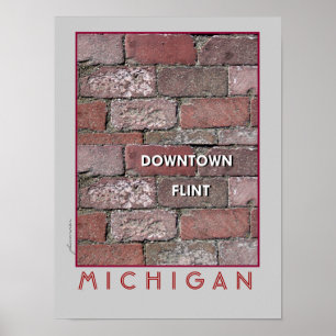 Poster Briques du centre de silex