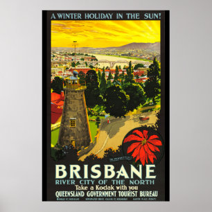 Poster Brisbane Australia Tourism