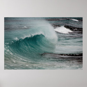 Poster Briseur de vagues en Tasmanie