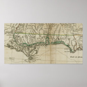 Poster British West Florida