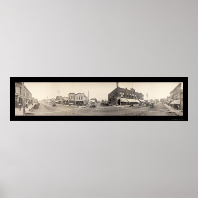 Poster Britt, IA Photo 1908 (Devant)