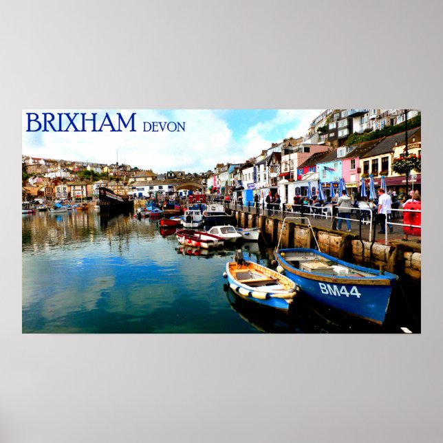 Poster brixham (Devant)
