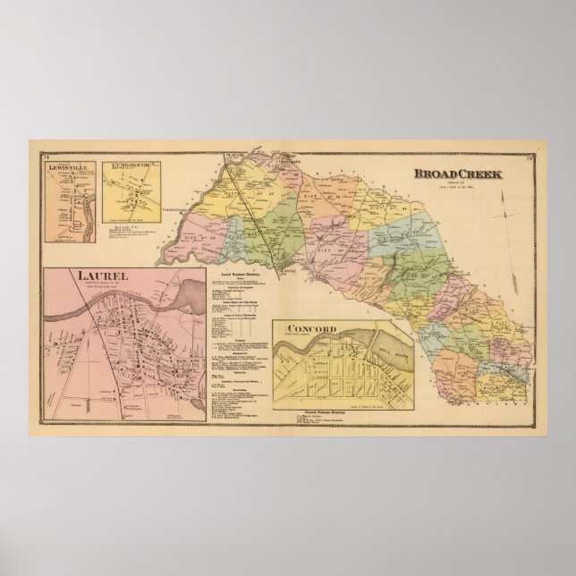 Poster Broad Creek (Devant)