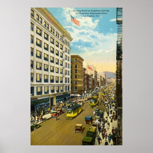 Poster Broadway, Los Angeles Vintage 1916 (Devant)