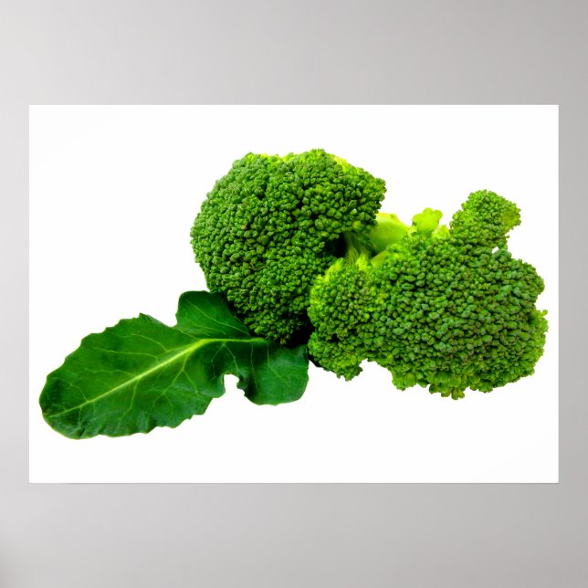 Poster Broccoli 28" x 20", papier d'affiche de valeur (Ma (Devant)