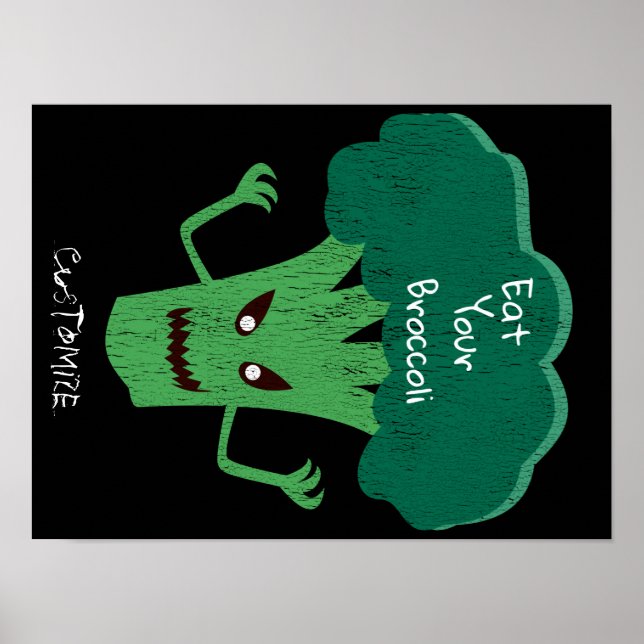 Poster Broccoli Thunder_Cove effrayant (Devant)