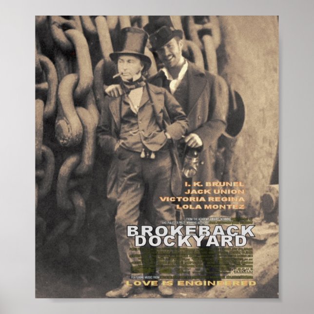 POSTER BROCKBACK DOCKYARD (Devant)