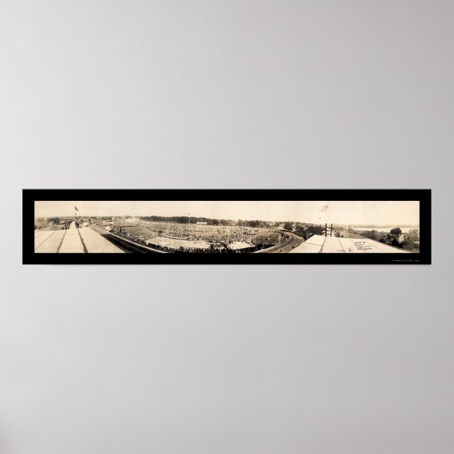 Poster Brockton Fair Grounds Photo 1927 (Devant)