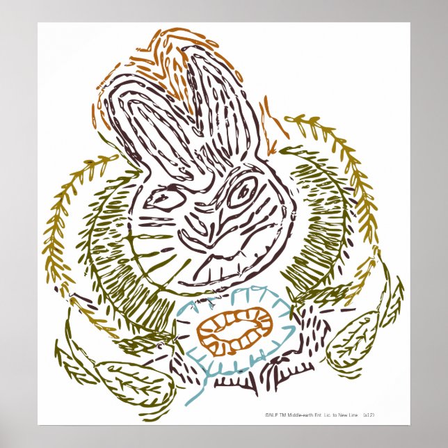 Poster Broderie de RADAGAST™ (Devant)