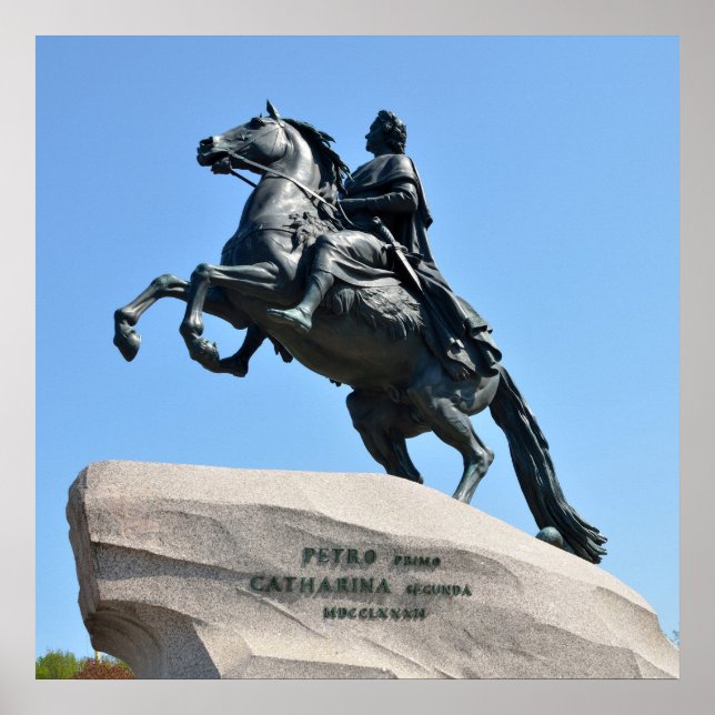 Poster Bronze Horseman (Devant)