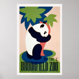 Poster Brookfield Zoo-Par le "L"/longtemps