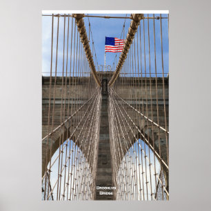 Poster Brooklyn Bridge, New York