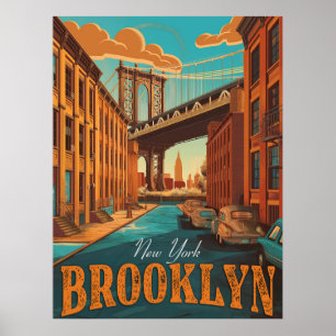 Poster Brooklyn Charm : Capturez l'essence avec ceci