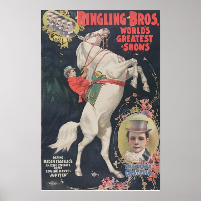 Poster Bros à sonneries. / Madame Ada Castello (Devant)