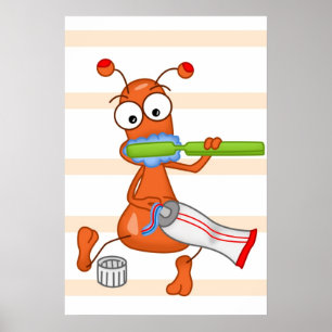 Poster Brossage Kukie et dent 2