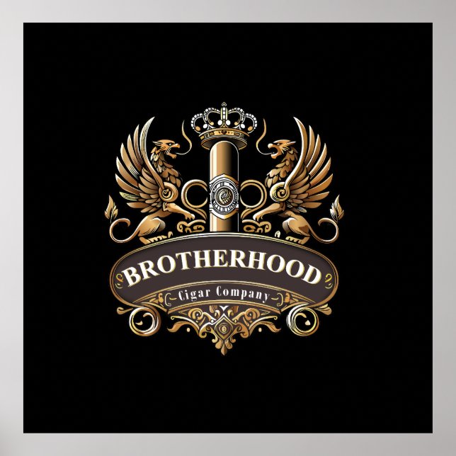 Poster Brotherhood Cigar Company (Devant)