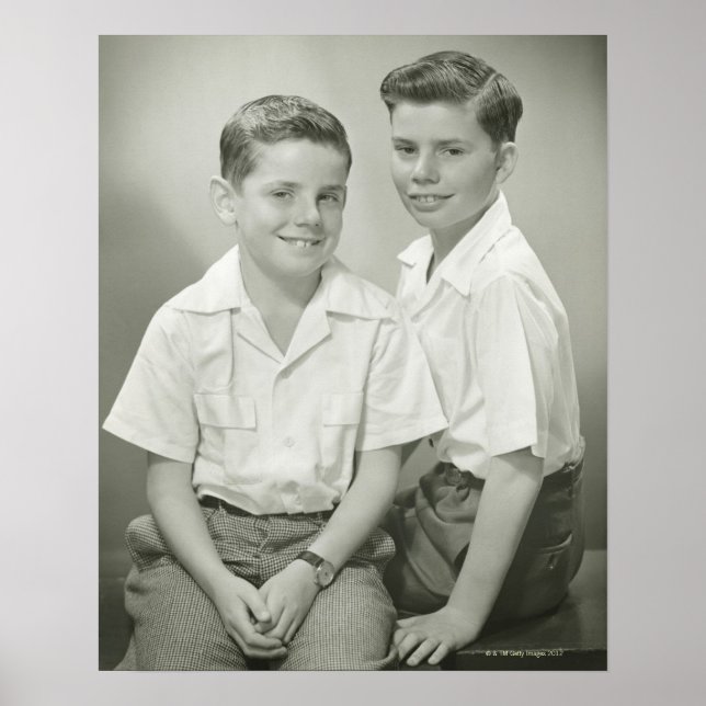 Poster Brothers in Studio (Devant)
