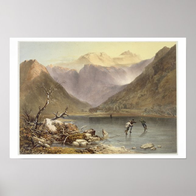 Poster Brothers Water, du "The English Lake District", (Devant)