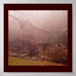 Poster Brouillard matinal